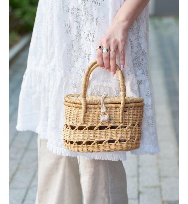 IENA LA BOUCLE「LA BOUCLE lunch かごバッグ3」|かごバッグ|