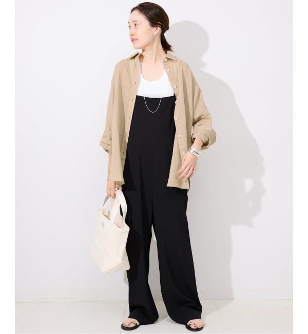 SLOBE IENA「《追加》リネンコットンレギュラーシャツ」|シャツ・ブラウス|