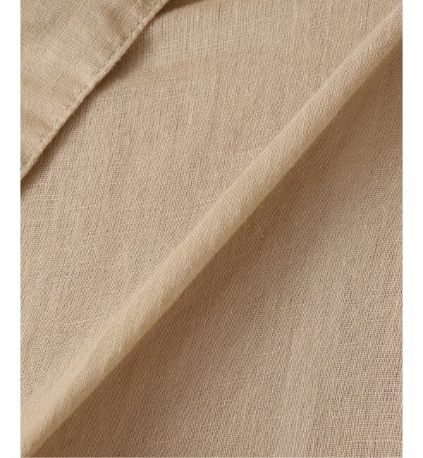 SLOBE IENA「《追加》リネンコットンレギュラーシャツ」|シャツ・ブラウス|