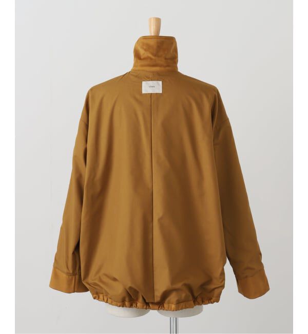 IENA「フェイクスエードブルゾン」|ライダースジャケット|