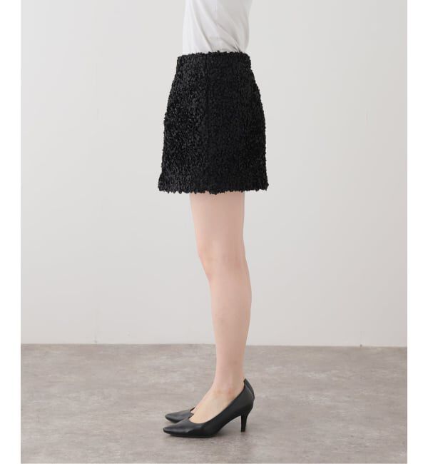 VERMEIL par iena「PETAL スカート MINI」|スカート|