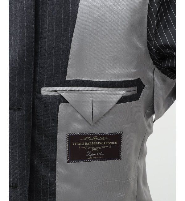 EDIFICE「【CANONICO / カノニコ】CFT 3ボタン ストライプ」|スーツ|