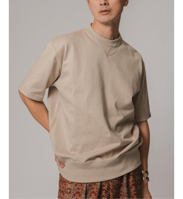 EDIFICE「LOOPWHEELER for LOWERCASE ツリテンジク スウェット型 ワイドTシャツ」|Tシャツ・カットソー|