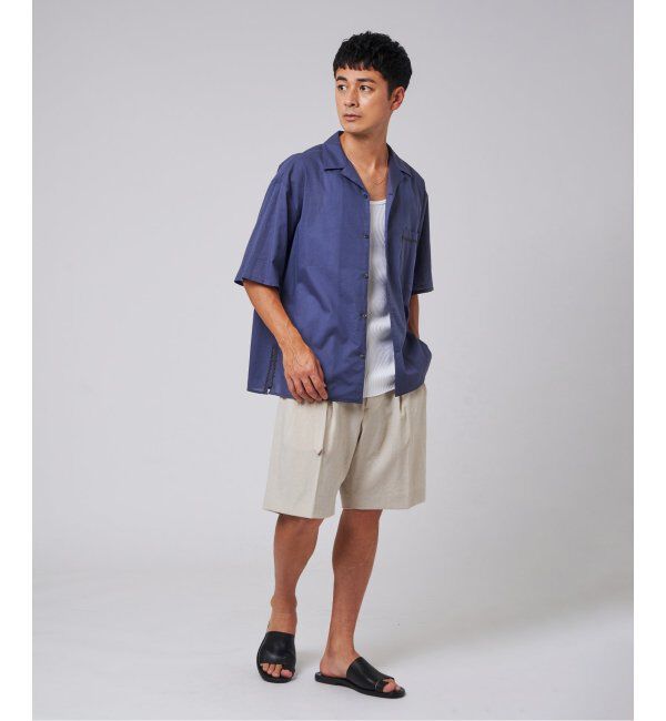 EDIFICE「E.コットン ローン オープン シャツ」|シャツ・ブラウス|