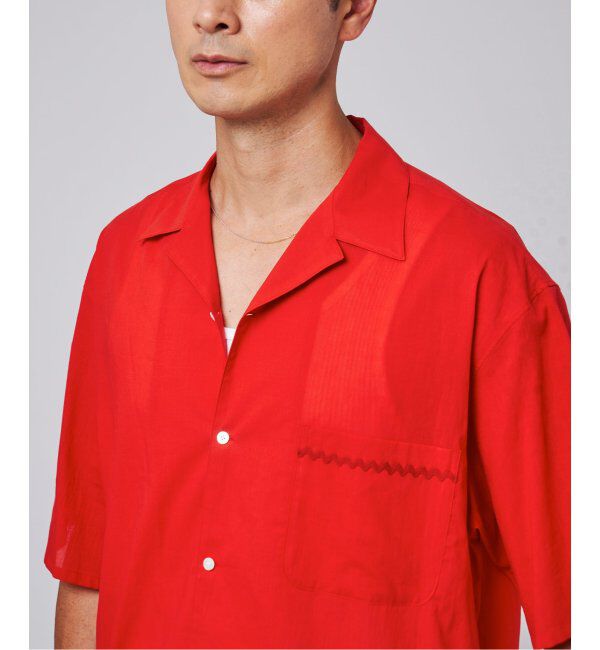 EDIFICE「E.コットン ローン オープン シャツ」|シャツ・ブラウス|