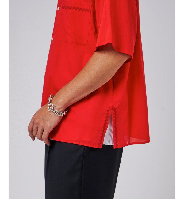 EDIFICE「E.コットン ローン オープン シャツ」|シャツ・ブラウス|