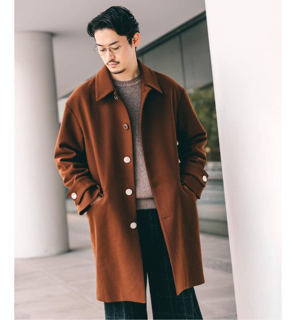 EDIFICE「MACKINTOSH(マッキントッシュ) 別注 HUMBIE/ハンビー SL」|ステンカラーコート|