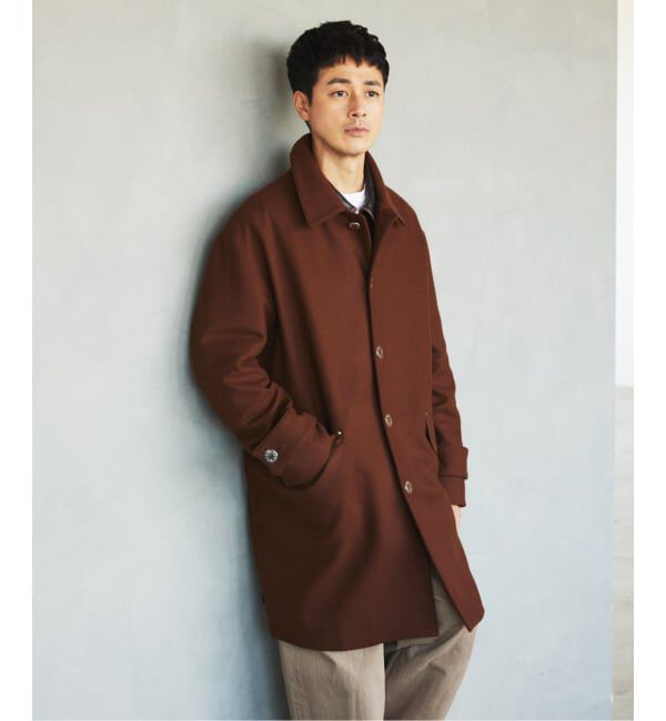 EDIFICE「MACKINTOSH(マッキントッシュ) 別注 HUMBIE/ハンビー SL」|ステンカラーコート|