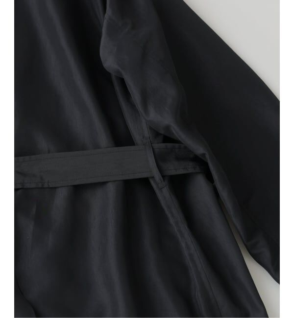 EDIFICE「ライトウェイト タフタ コート」|ステンカラーコート|