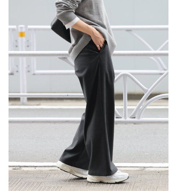 JOURNAL STANDARD relume「ストレッチブラッシュタックパンツ」|スラックス|