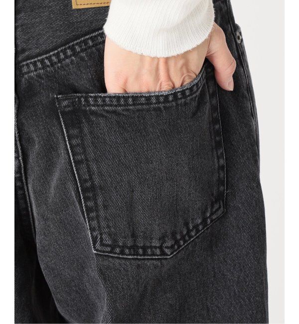 journal standard L'essage「《追加》【HAIKURE/ハイクル】BETHEANY ASIAN FIT MID BLACK：デニム」|デニム|