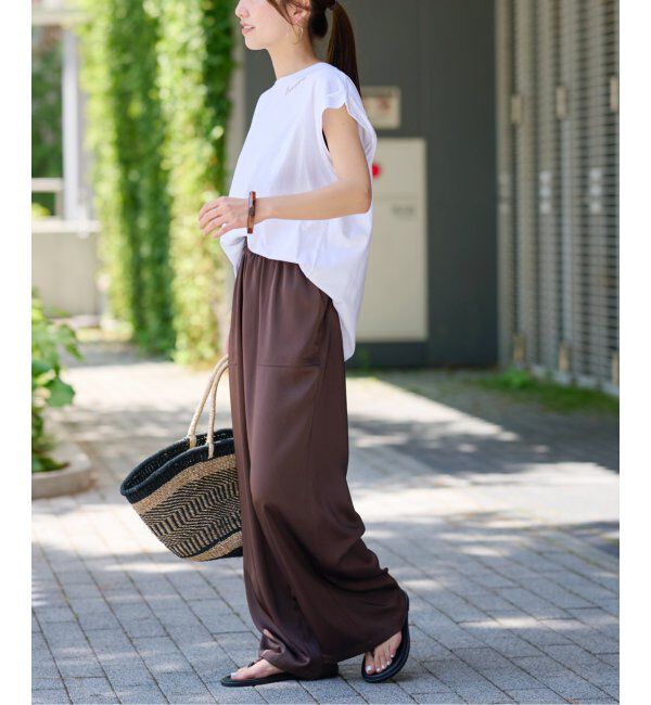 JOURNAL STANDARD relume「《追加》刺繍ロゴフレンチTEE」|Tシャツ・カットソー|