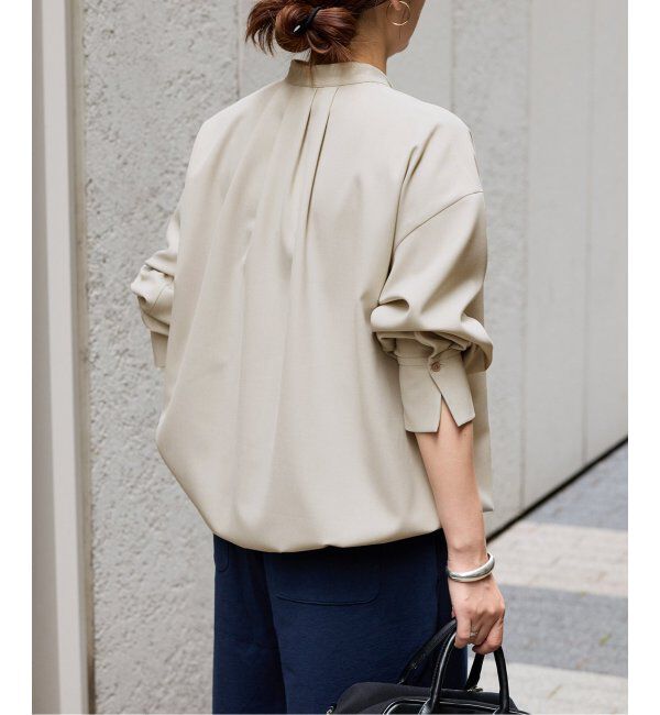 JOURNAL STANDARD「ウーリッシュツイルタックボリュームシャツ」|シャツ・ブラウス|