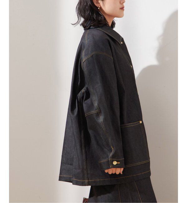 journal standard L'essage「デニムカバーオール」|デニムジャケット|