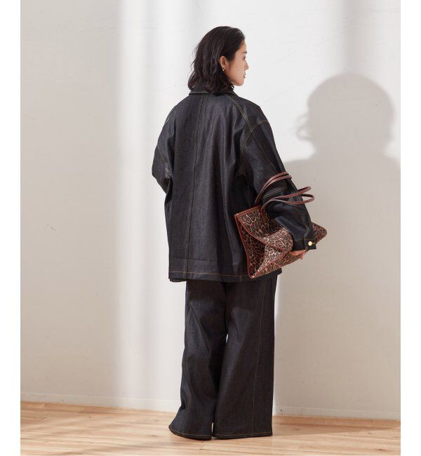 journal standard L'essage「デニムカバーオール」|デニムジャケット|