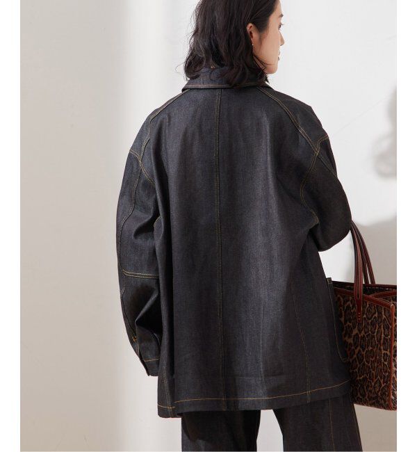 journal standard L'essage「デニムカバーオール」|デニムジャケット|