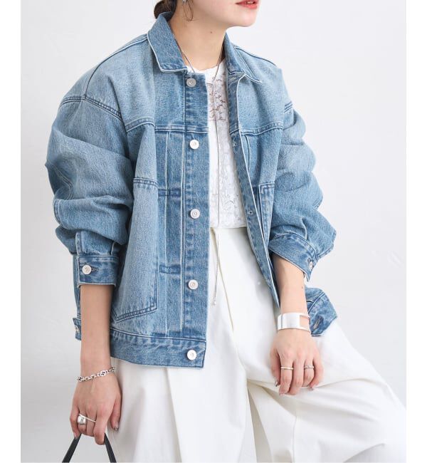 JOURNAL STANDARD「《追加3》Denim Trucker jacket」|デニムジャケット|ブルー