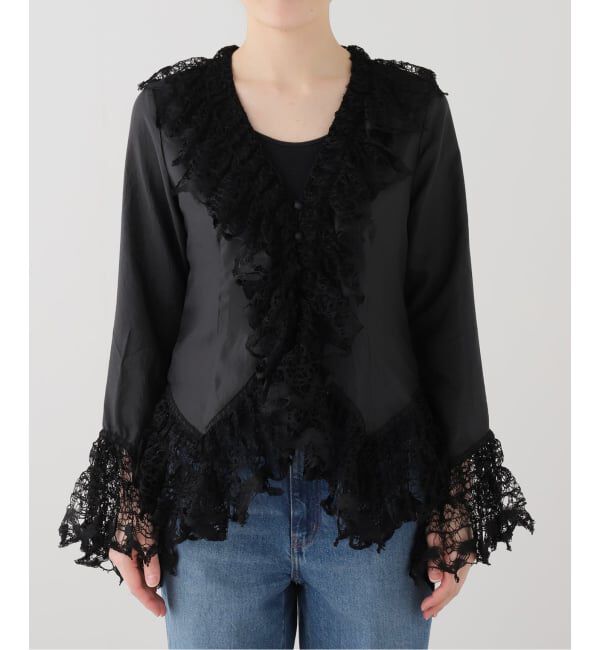 JOURNAL STANDARD「【EUCHRONIA/ユークロニア】 Original Torsion lace blouse」|シャツ・ブラウス|