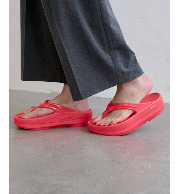 U by SPICK&SPAN「《追加》OOFOS/ ウーフォス O Omega」|サンダル|
