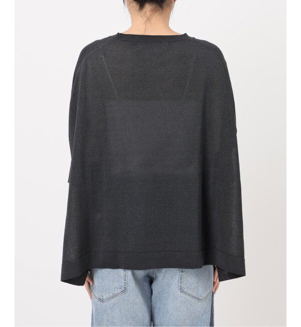 FRAMeWORK「ペーパーミックスポンチョニット」|ニット・セーター|