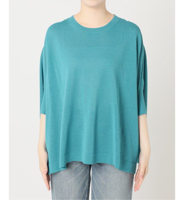 FRAMeWORK「ペーパーミックスポンチョニット」|ニット・セーター|