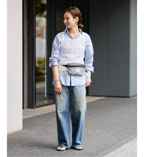 FRAMeWORK「≪予約≫BATTLE LAKE 別注RIP STOP NYLON ウエストBAG」|ショルダー・メッセンジャー|