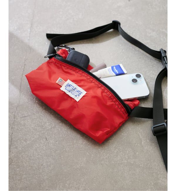 FRAMeWORK「≪予約≫BATTLE LAKE 別注RIP STOP NYLON ウエストBAG」|ショルダー・メッセンジャー|