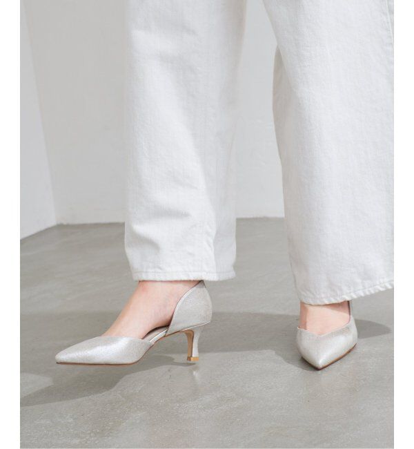  「≪追加≫5.5cmVカットサイドオープン」|パンプス|
