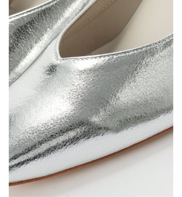  「《追加》4cmスクエアVカットパンプス」|パンプス|