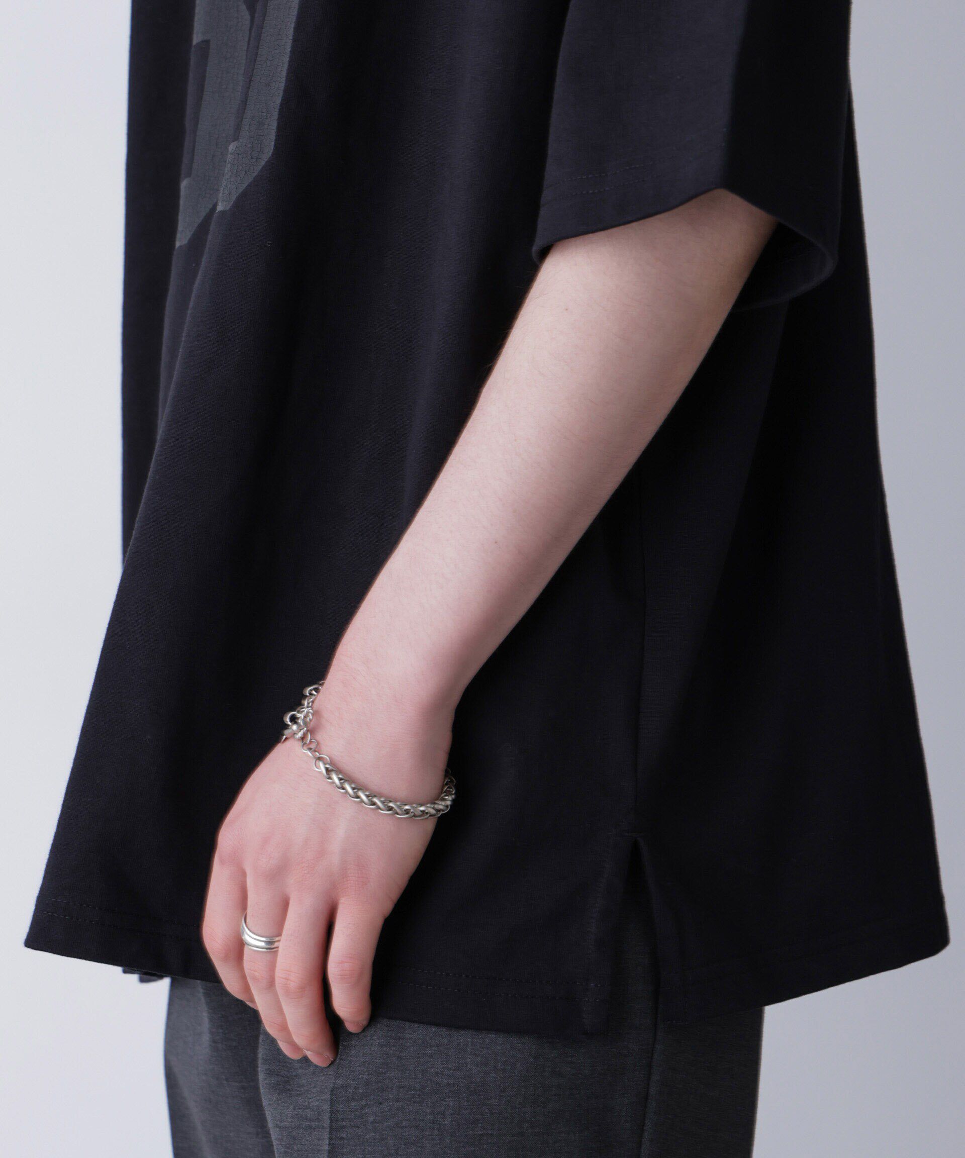 nano･universe「シャドープリントフットボールTシャツ 半袖」|Tシャツ・カットソー|