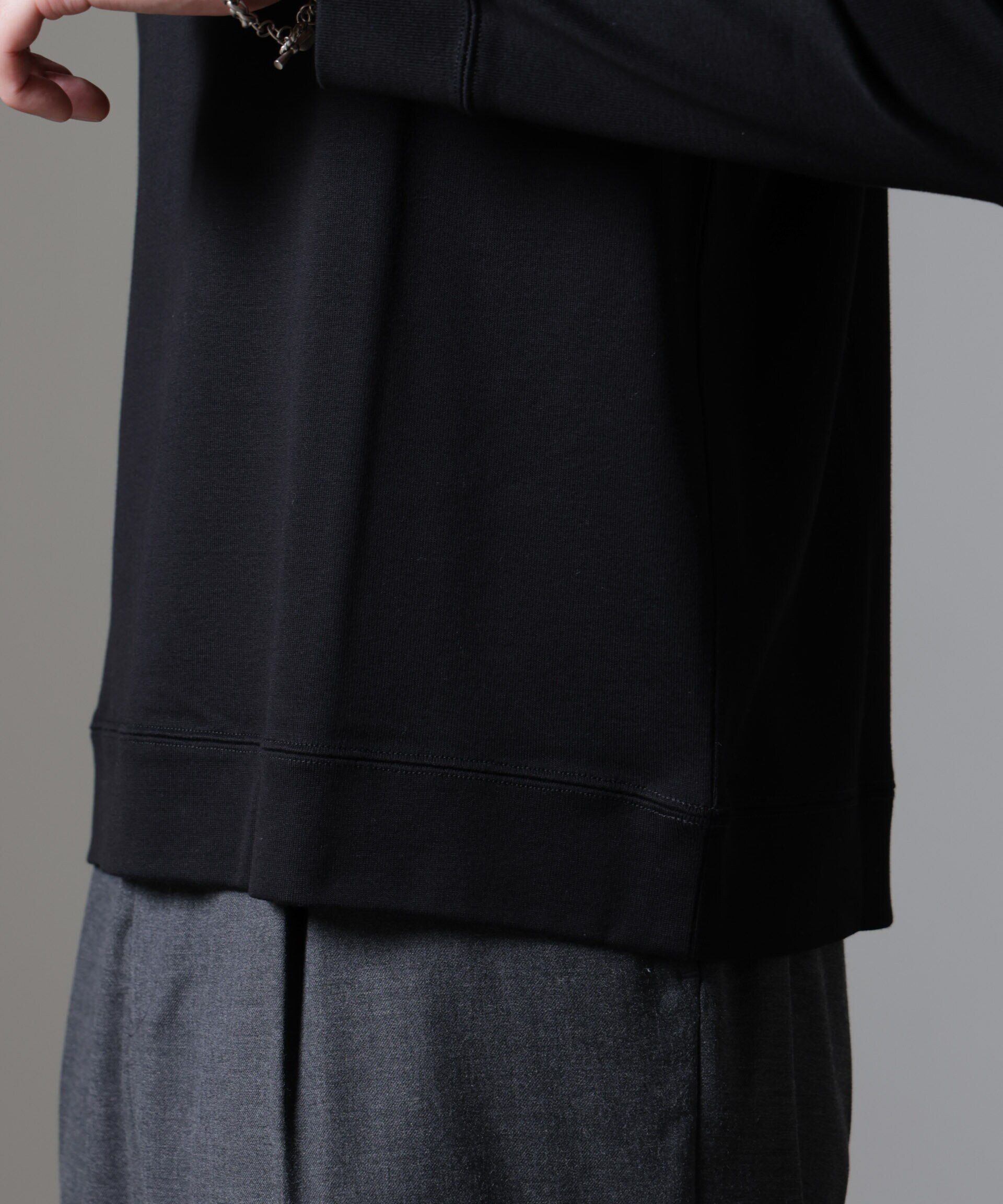 nano･universe「｢FORMAL JERSEY｣モックネックカットソー長袖」|Tシャツ・カットソー|