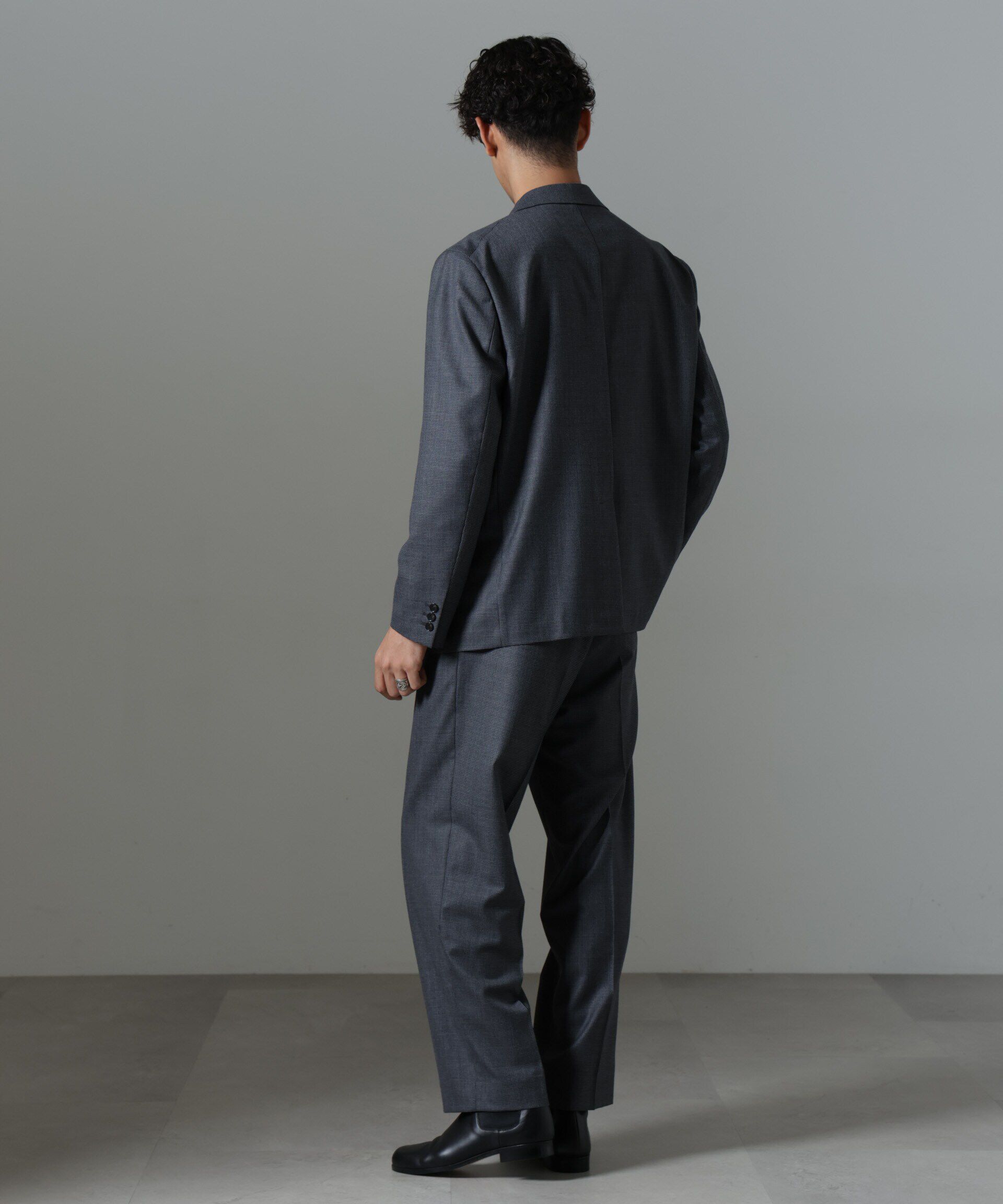 nano･universe「クラシックウールボクシージャケット(セットアップ可)」|スーツ|