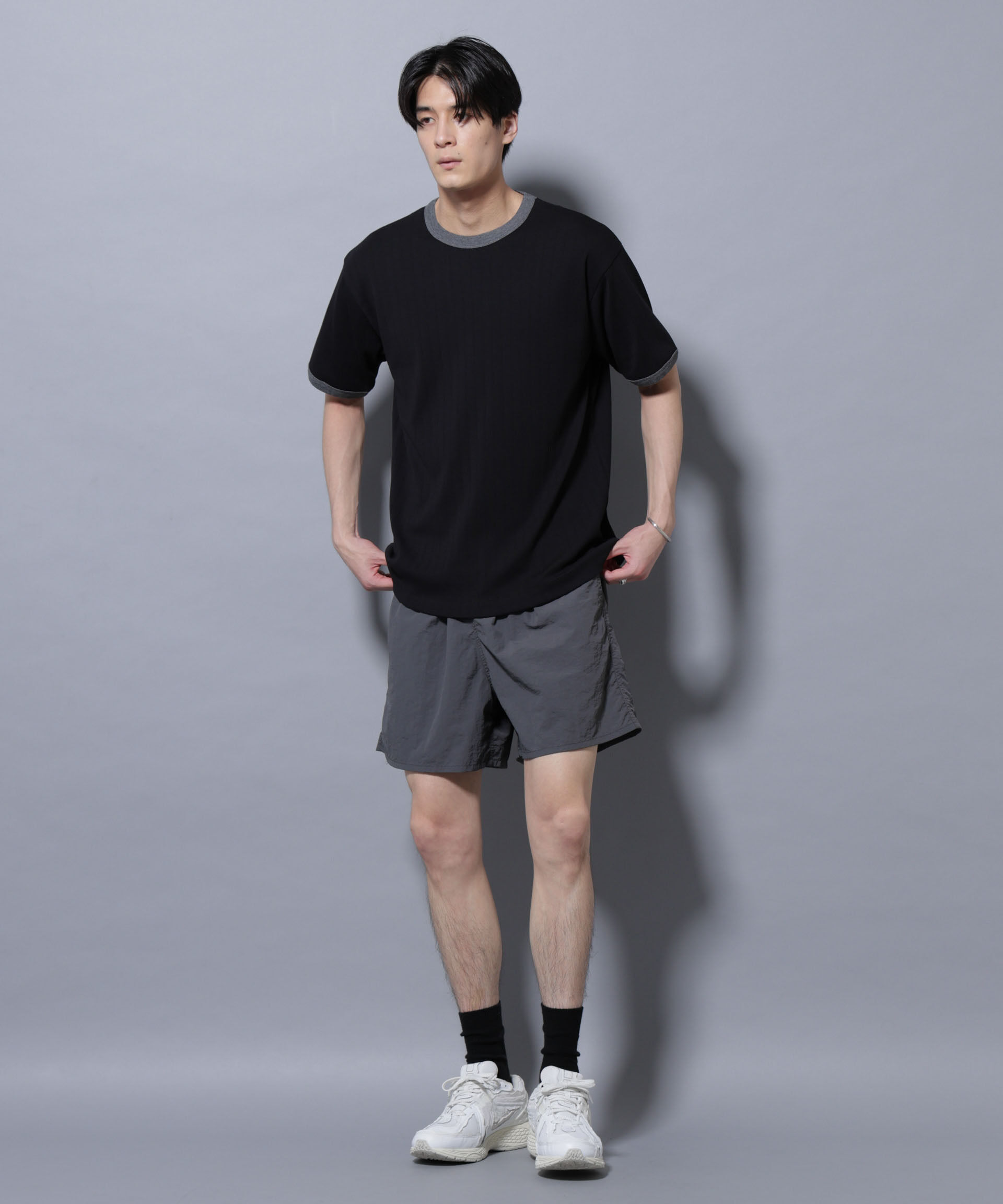 nano･universe「｢NJ/CLUB｣ ミッキーマウス/ナイロンショーツ」|チノ|