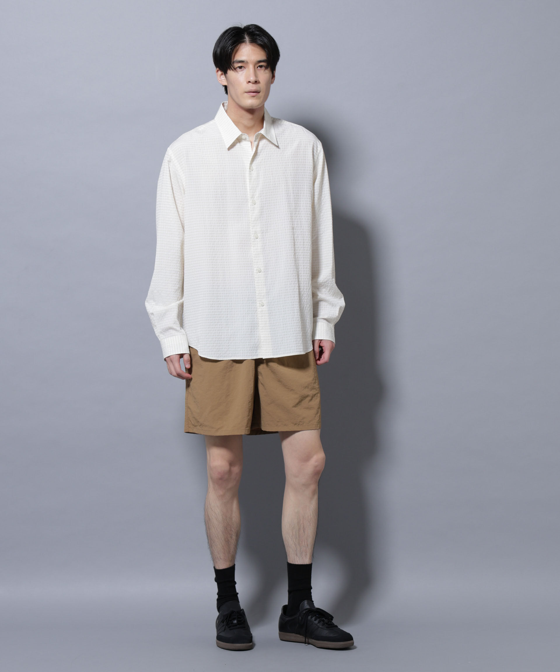 nano･universe「｢NJ/CLUB｣ ミッキーマウス/ナイロンショーツ」|チノ|