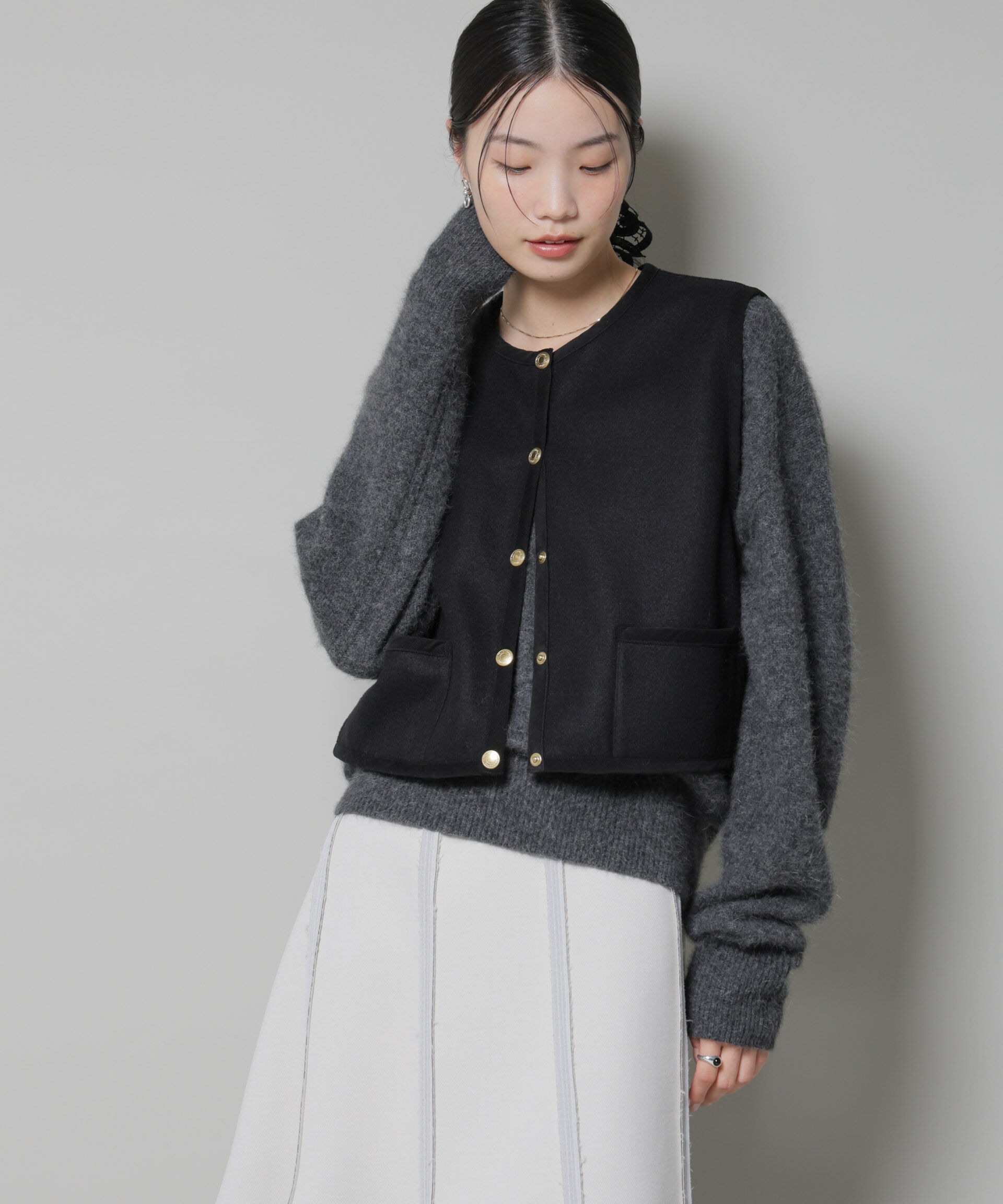 nano･universe「Traditional Weatherwear/ARKLEY GILET WJ」|ダウンベスト・ベスト|