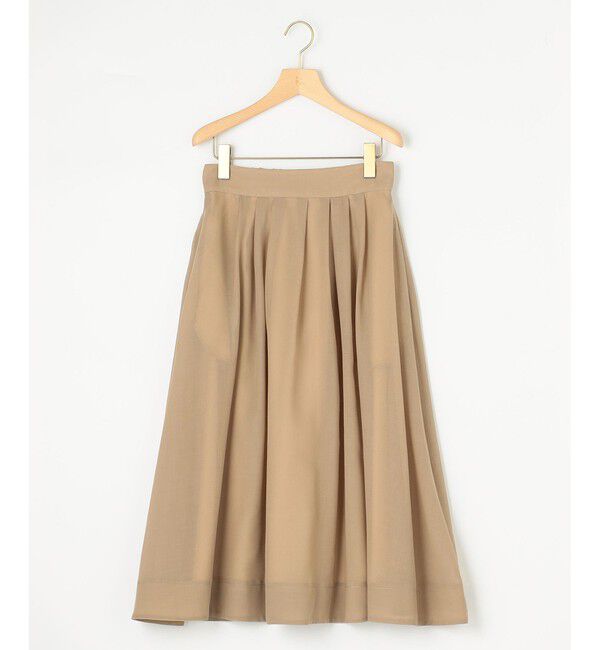 組曲「【洗える・イージーケア】カラーボイル フレアスカート」|スカート|