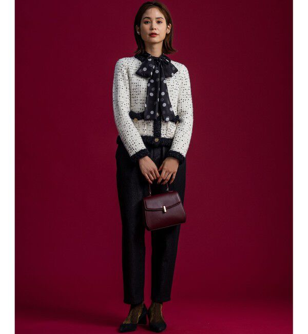 組曲「【組曲&times;setsuko sagittaire】ストレッチデニム パンツ」|デニム|