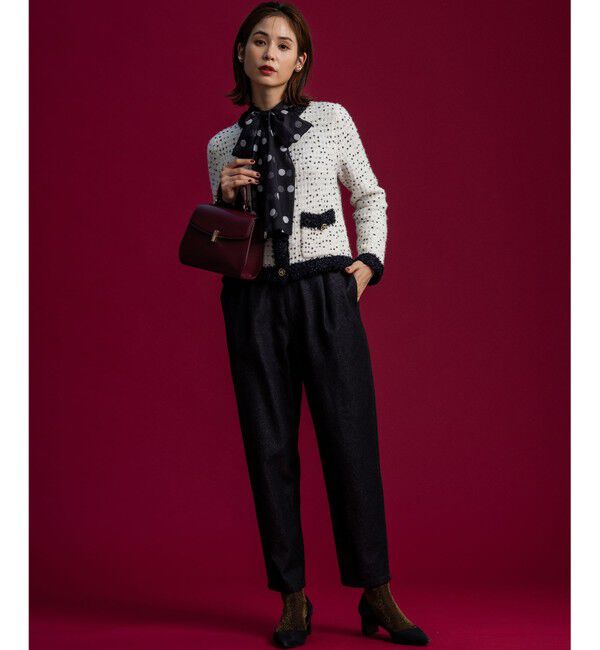 組曲「【組曲&times;setsuko sagittaire】ストレッチデニム パンツ」|デニム|