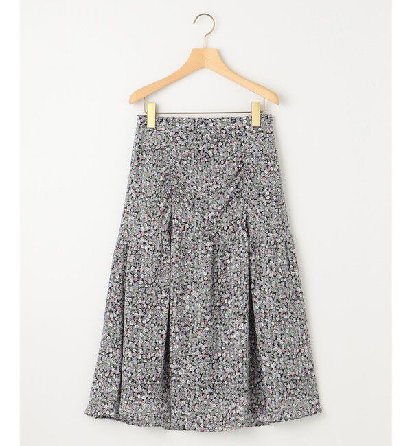 組曲「フラワーレイヤープリント ギャザースカート」|スカート|