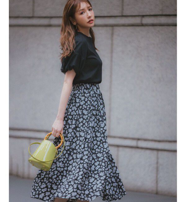 組曲「【人気につき新色追加！】チュールスリーブ カットソー」|Tシャツ・カットソー|