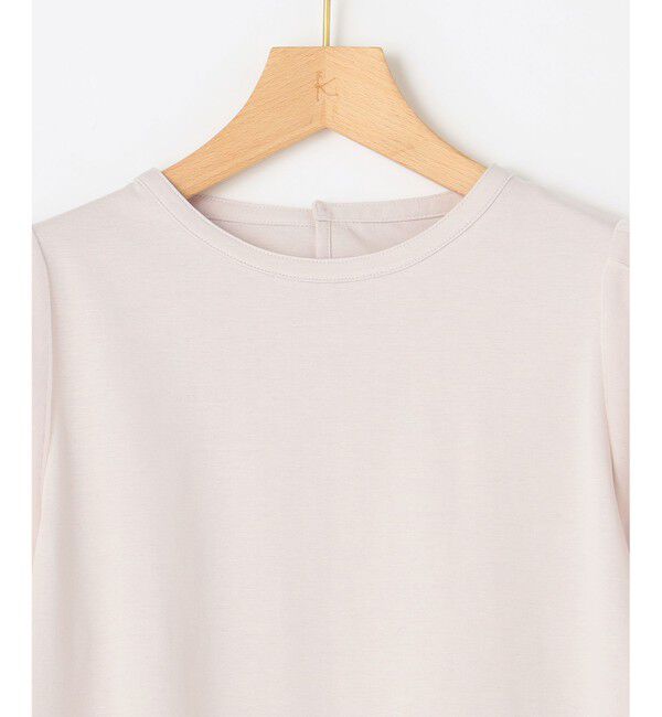 組曲「【人気につき新色追加！】チュールスリーブ カットソー」|Tシャツ・カットソー|