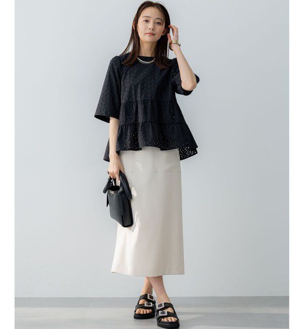 組曲「【WEB限定】オシャクロスタイト スカート」|スカート|