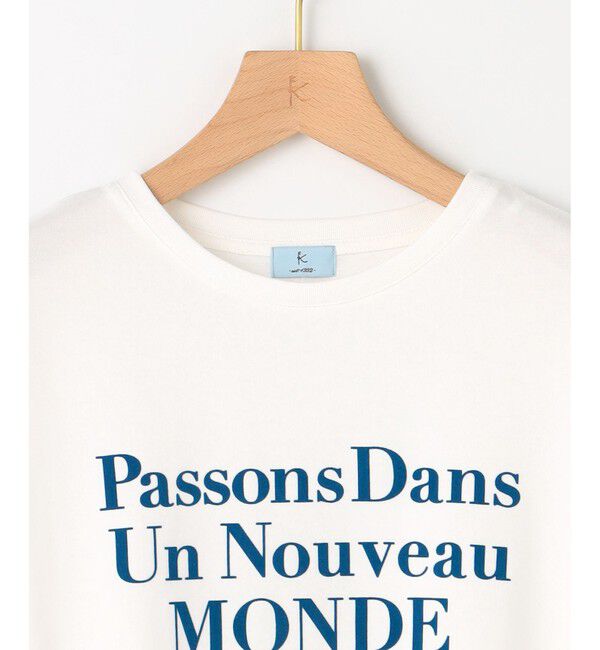 組曲「【綿100％】フロッキープリント Ｔシャツ」|Tシャツ・カットソー|