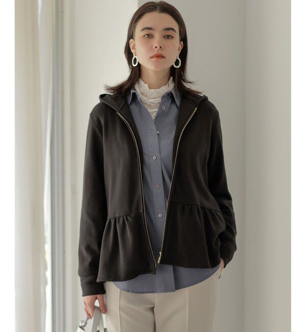 組曲「マシュマロタッチ裏毛 パーカー」|パーカー|