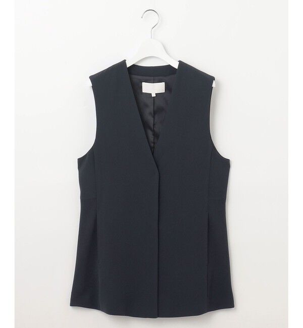 自由区「【セットアップ対応・洗える】トリアセダブルクロス ジレ」|ベスト・ジレ|