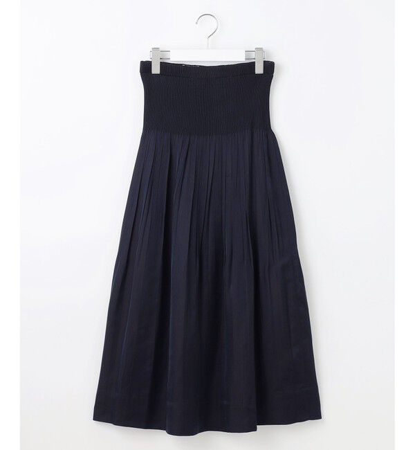 自由区「【WEB限定】キュプラジャカードリバーシブル スカート」|スカート|