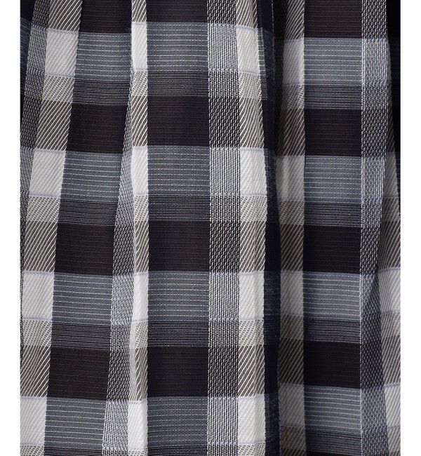 自由区「【WEB限定】キュプラジャカードリバーシブル スカート」|スカート|