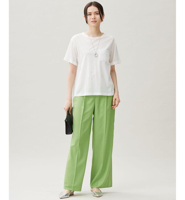 自由区「クロッシェポケット Tシャツ」|Tシャツ・カットソー|