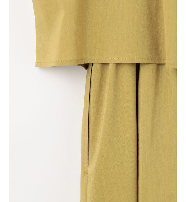 23区「【接触冷感/洗える】ストレッチラミータフタ ワンピース」|ワンピース|