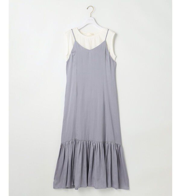 ANY SIS「【貴島明日香さんコラボ・3点セット】メッシュ ニット&times;キャミ ワンピース」|スーツ|